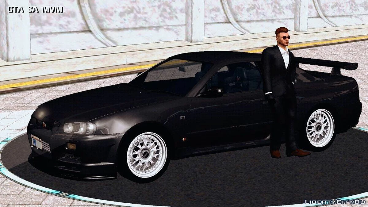 Nissan Skyline GTR R34 / GTA San Andreas (iOS, Android)