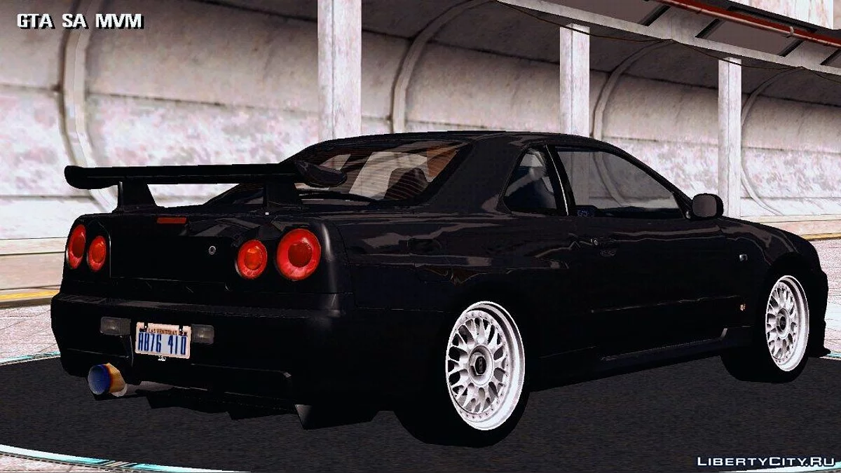 Nissan Skyline GTR R34 / GTA San Andreas (iOS, Android)