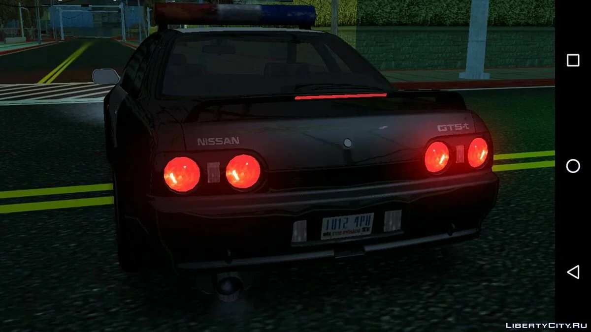 Nissan Skyline R32/34 Police (только DFF) / GTA San Andreas (iOS, Android)