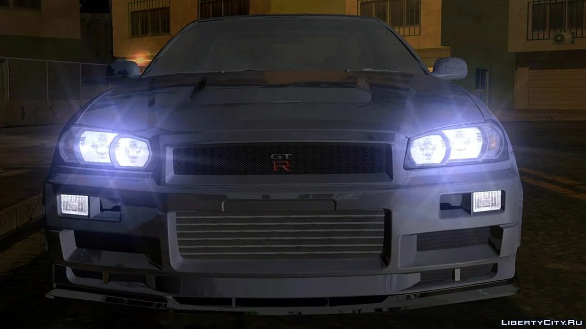 Nissan Skyline R34 GT-R (только DFF) / GTA San Andreas (iOS, Android)