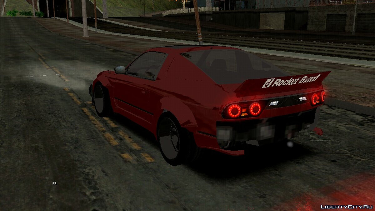 Скачать Nissan 180 SX Rocket Bunny v2.0 (только DFF) для GTA San Andreas  (iOS, Android)