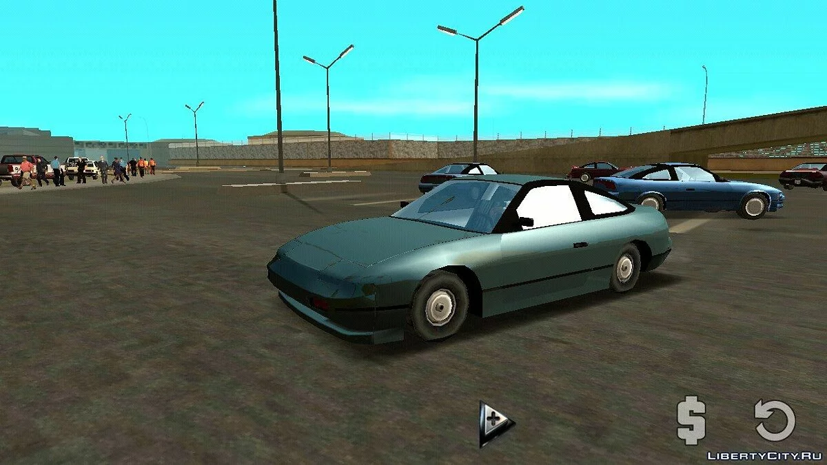 Nissan 240sx (только DFF) / GTA San Andreas (iOS, Android)