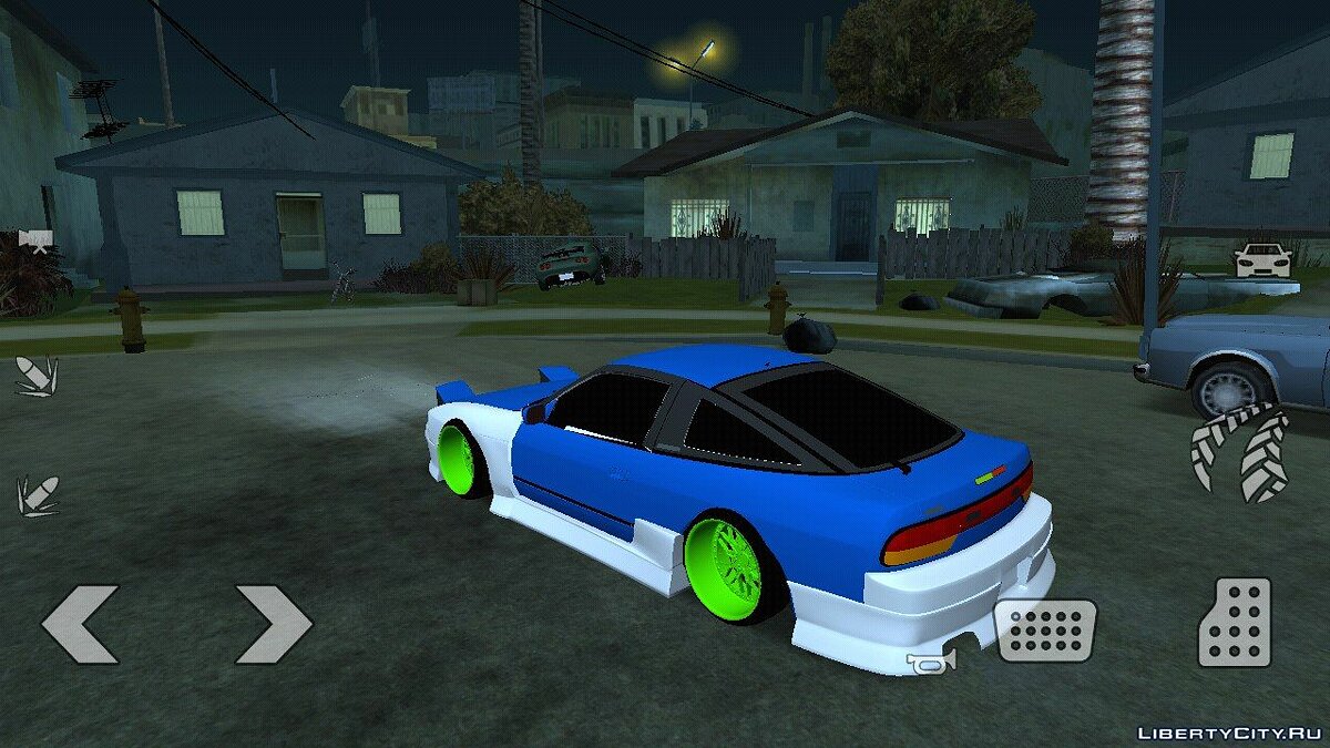 Скачать Nissan 240sx Tuning (только DFF) для GTA San Andreas (iOS, Android)