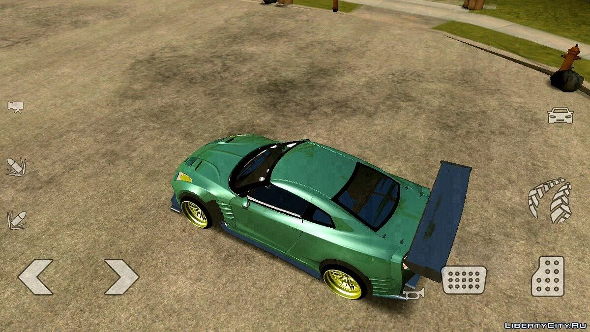 Nissan GT-R (только DFF) / GTA San Andreas (iOS, Android)