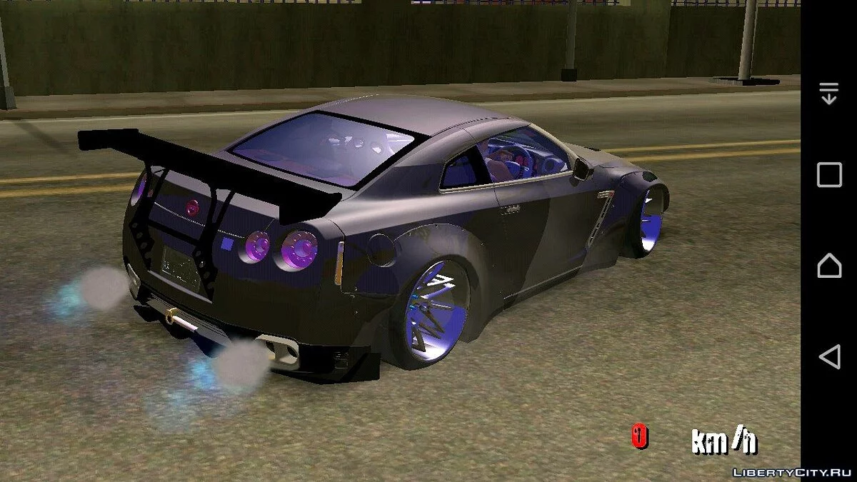 Nissan GTR 35 (только DFF) / GTA San Andreas (iOS, Android)
