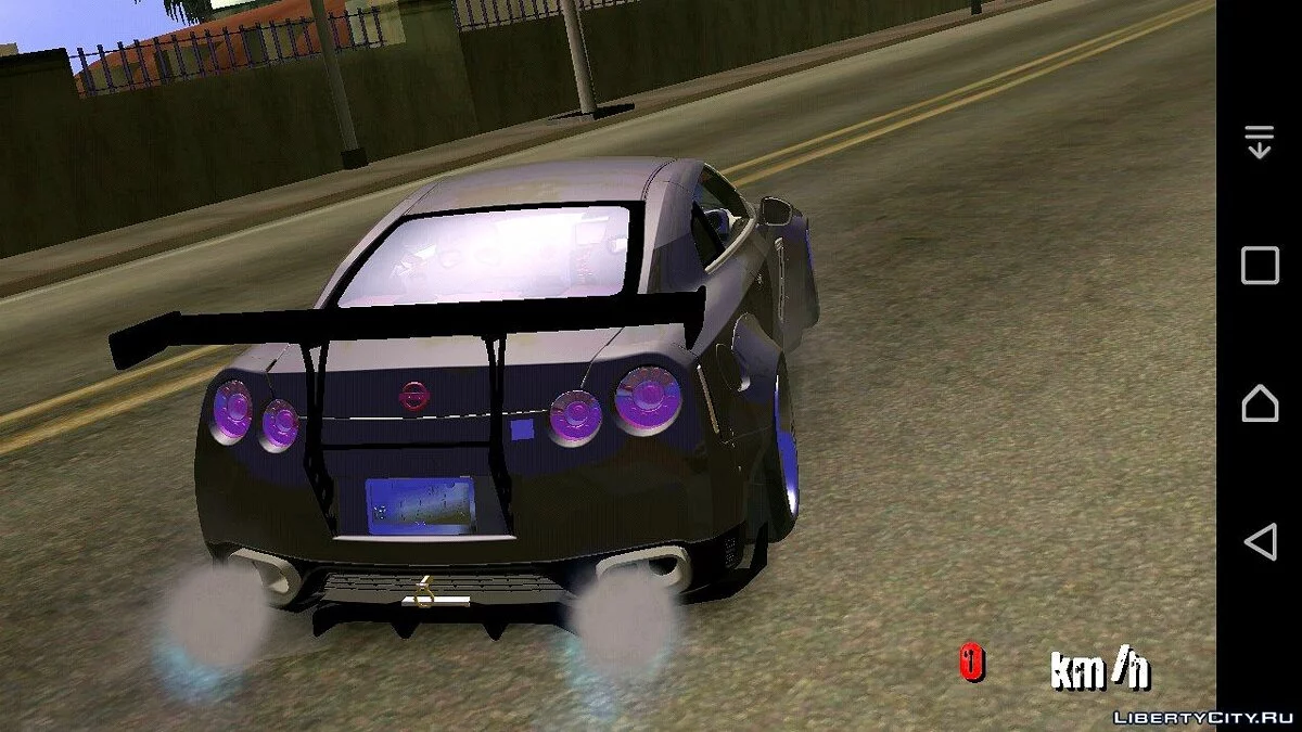Nissan GTR 35 (только DFF) / GTA San Andreas (iOS, Android)