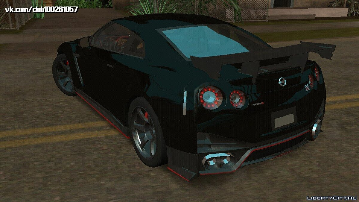 Скачать Nissan Nismo GTR R35 (только DFF) для GTA San Andreas (iOS, Android)