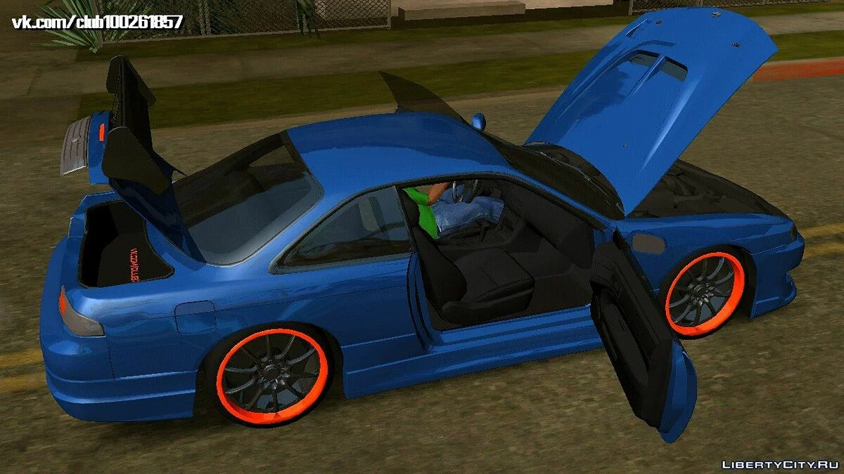 Nissan Silvia S14 200SX (только DFF) / GTA San Andreas (iOS, Android)