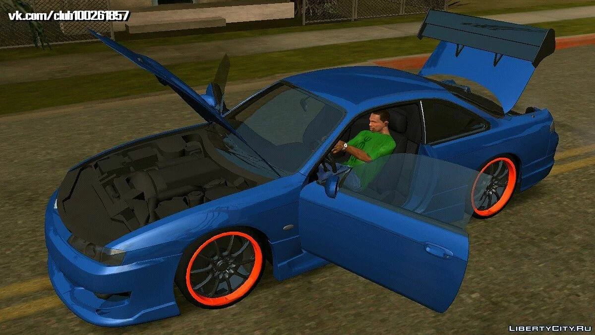 Nissan Silvia S14 200SX (только DFF) / GTA San Andreas (iOS, Android)