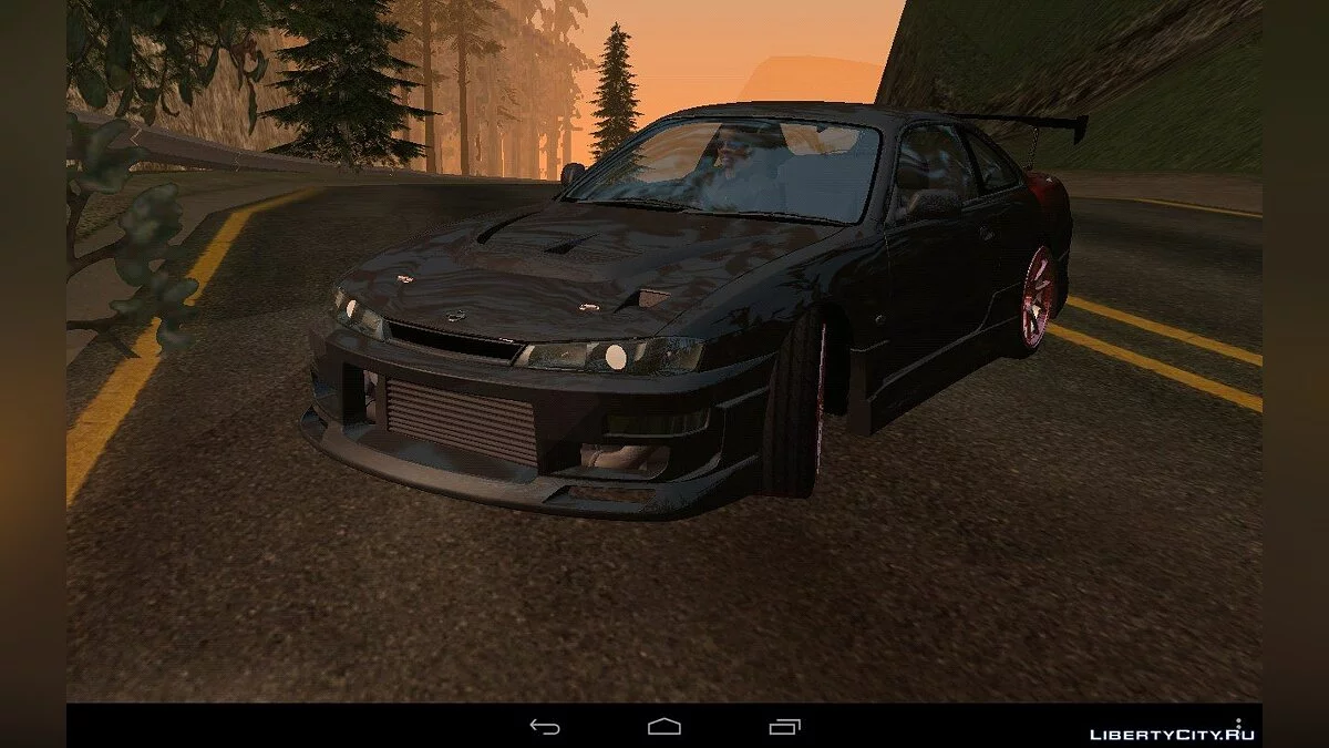 Nissan Silvia S14 из форсажа (только DFF) / GTA San Andreas (iOS, Android)