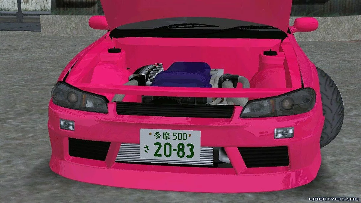 Nissan Silvia S15 (только DFF) / GTA San Andreas (iOS, Android)