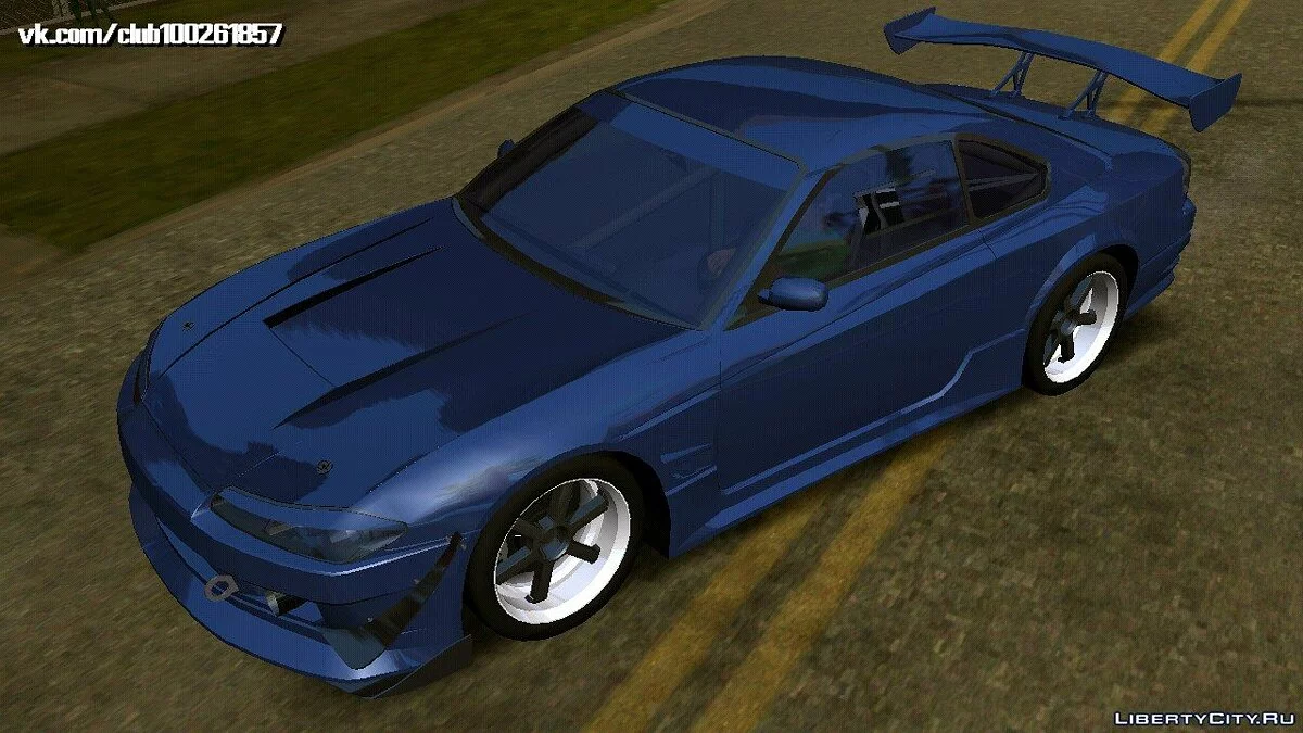 Nissan Silvia (версия для дрифта, только DFF) / GTA San Andreas (iOS, Android)