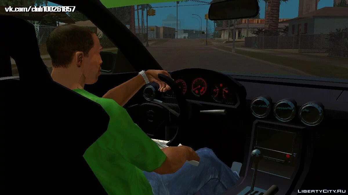 Nissan Silvia (версия для дрифта, только DFF) / GTA San Andreas (iOS, Android)