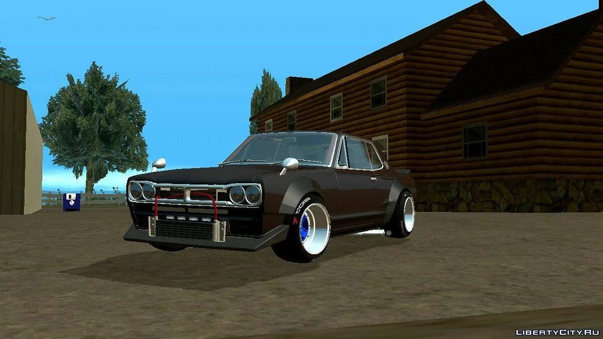 Nissan Skyline 2000GT-R DRIFT ED (только DFF) / GTA San Andreas (iOS, Android)