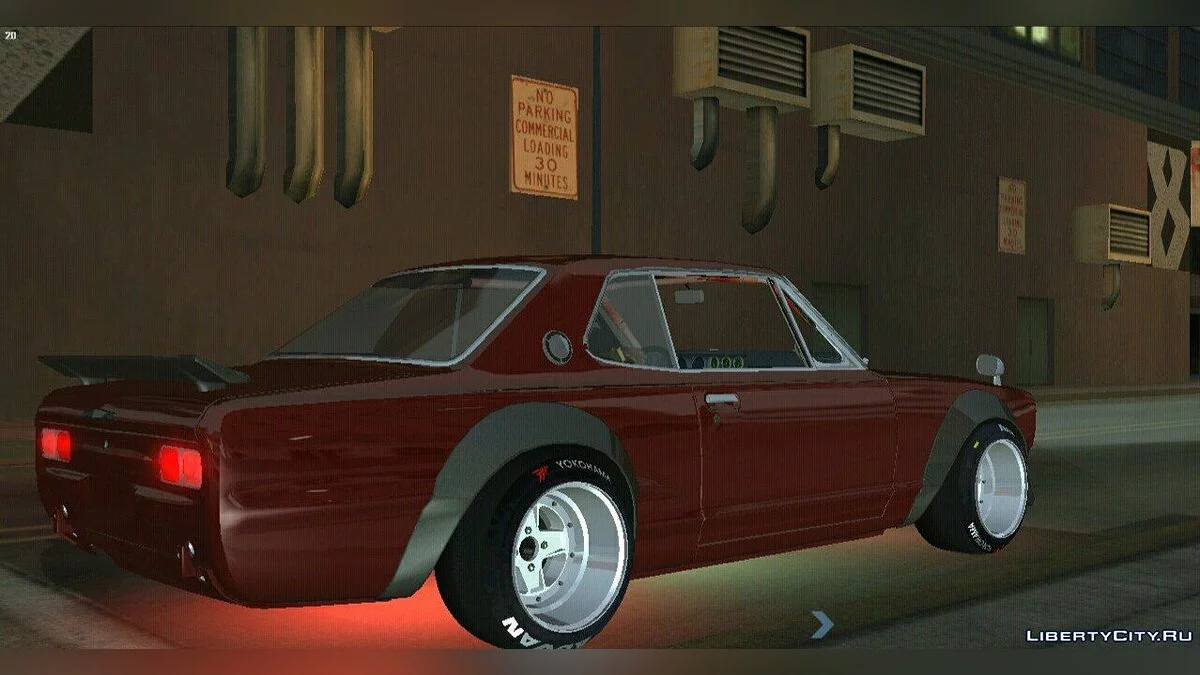 Nissan Skyline 2000GT-R DRIFT ED (только DFF) / GTA San Andreas (iOS, Android)