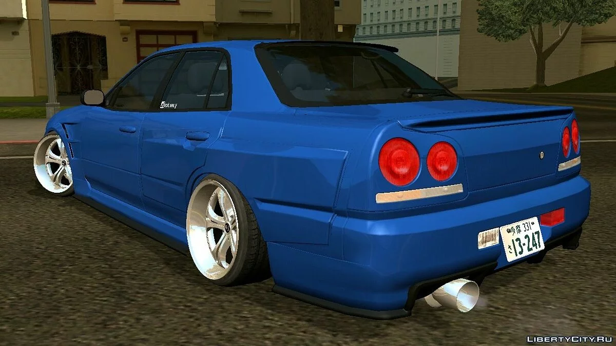 Nissan Skyline ER34 (только DFF) / GTA San Andreas (iOS, Android)