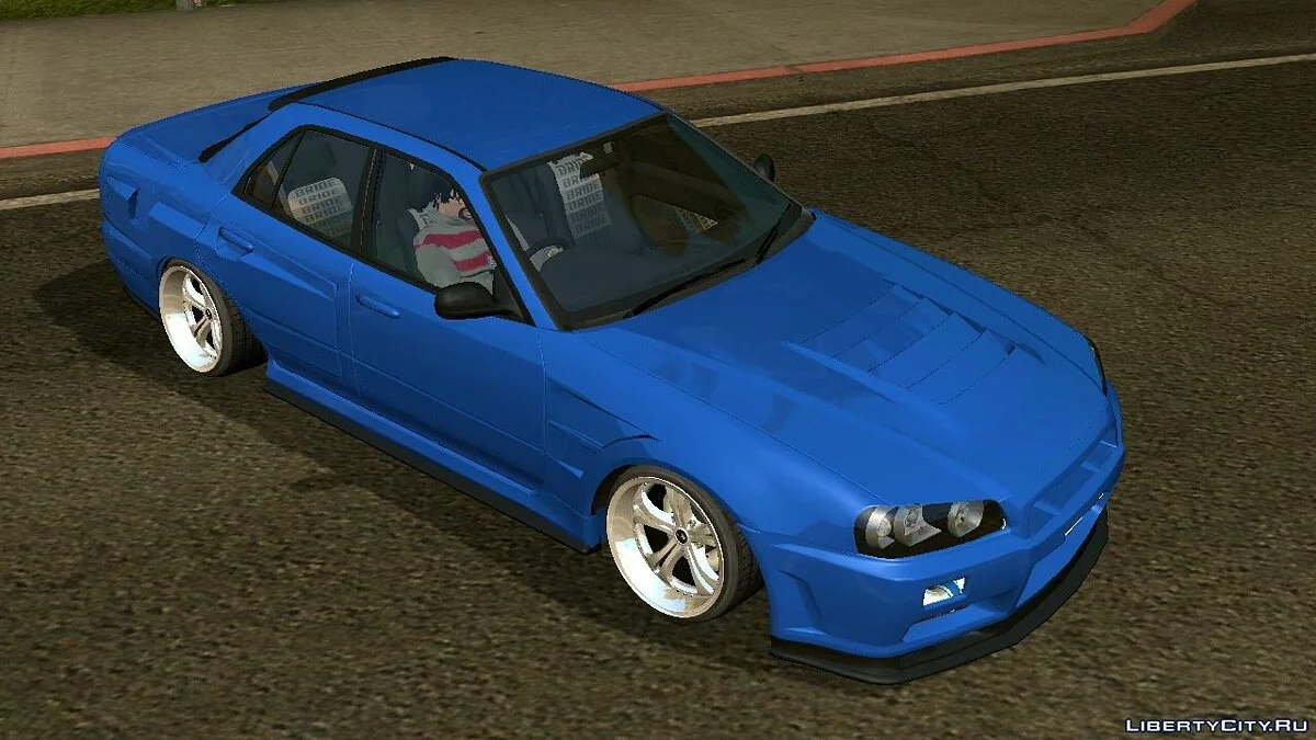 Nissan Skyline ER34 (только DFF) / GTA San Andreas (iOS, Android)