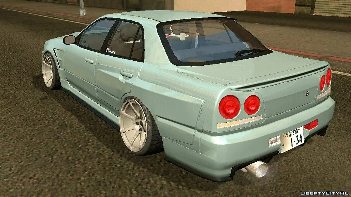 Nissan Skyline ER34 wide body (только DFF) / GTA San Andreas (iOS, Android)