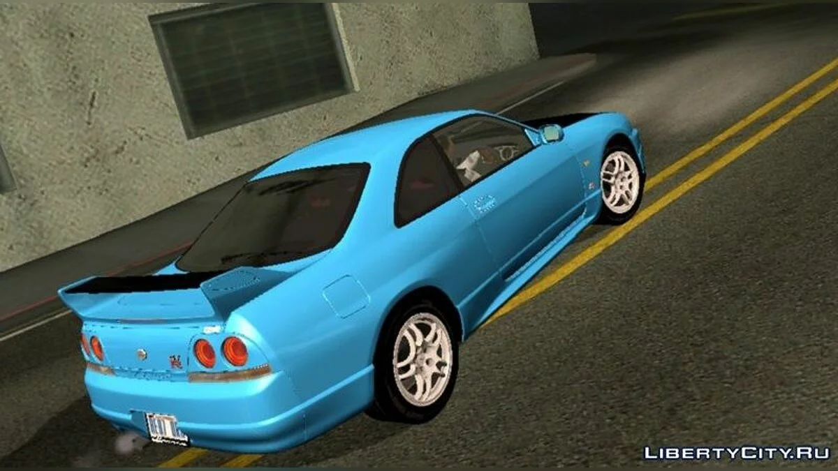 Nissan Skyline GTR R33 V-Spec / GTA San Andreas (iOS, Android)