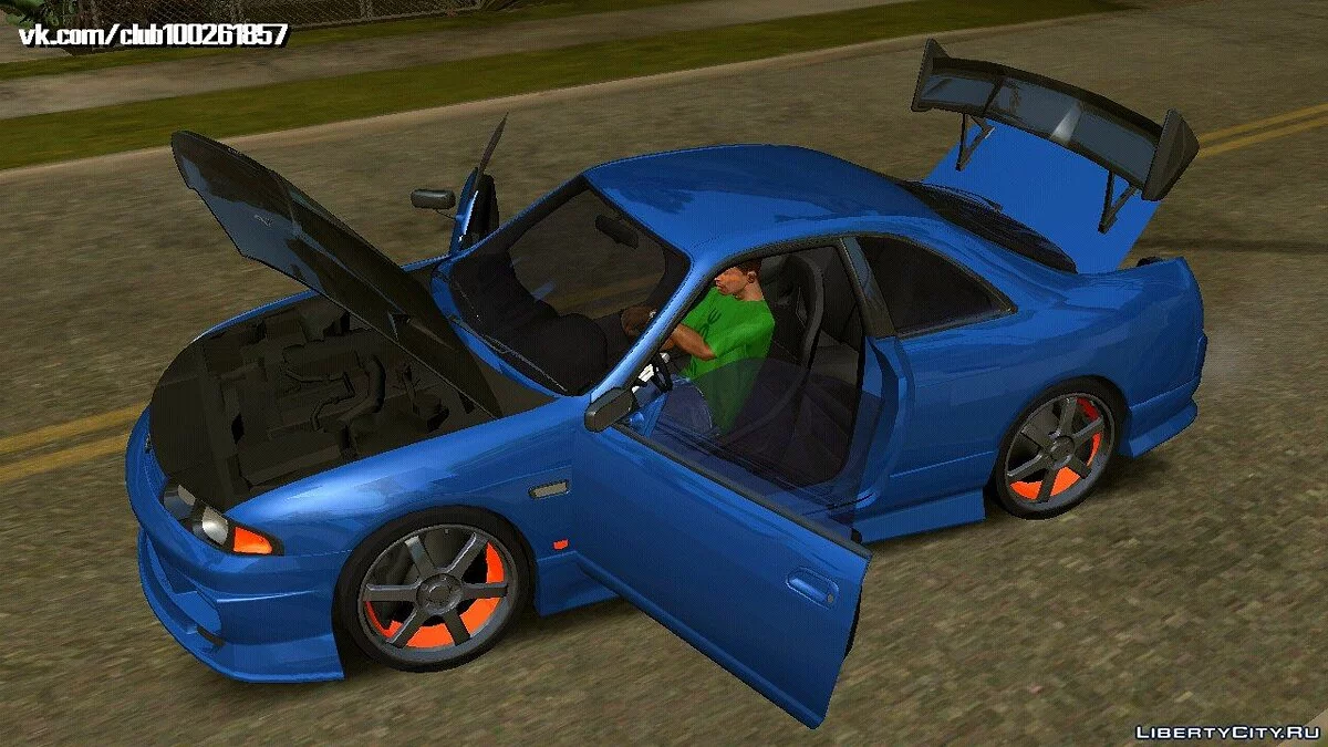 Nissan Skyline R33 SGM (только DFF) / GTA San Andreas (iOS, Android)