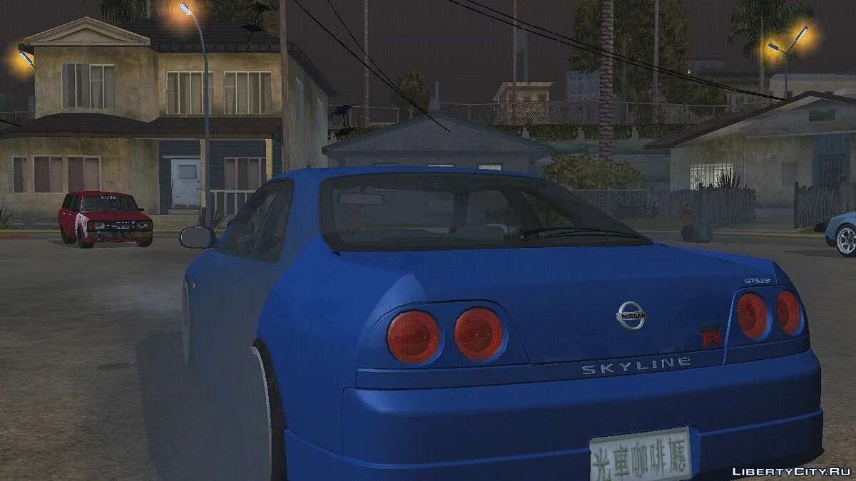 Nissan Skyline R33 (только DFF) / GTA San Andreas (iOS, Android)