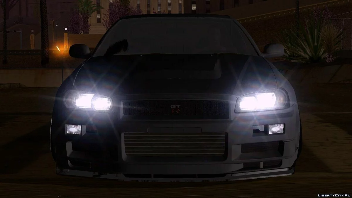 Nissan Skyline R34 GT-R (только DFF) / GTA San Andreas (iOS, Android)