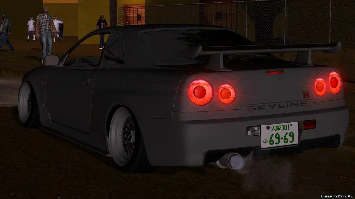 Nissan Skyline R34 GT-R (только DFF) / GTA San Andreas (iOS, Android)