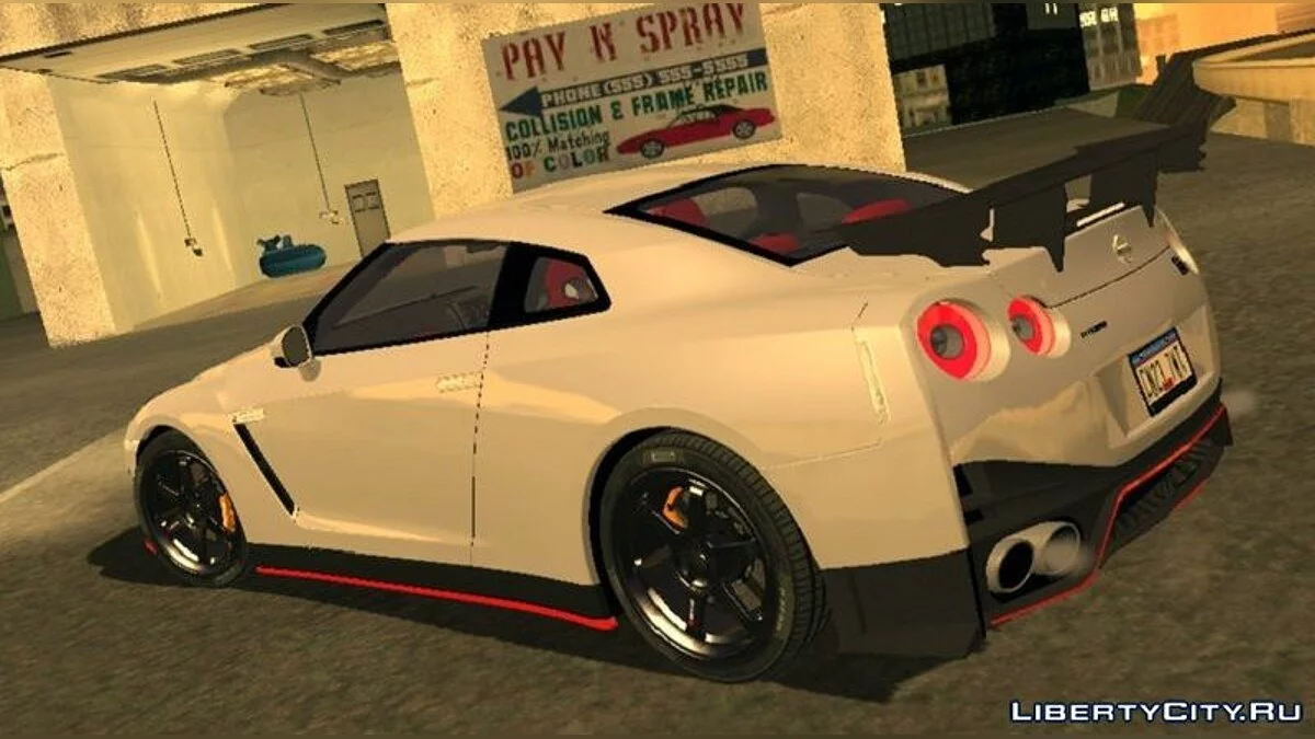 Nissan GTR R35 Nismo 2015 / GTA San Andreas (iOS, Android)