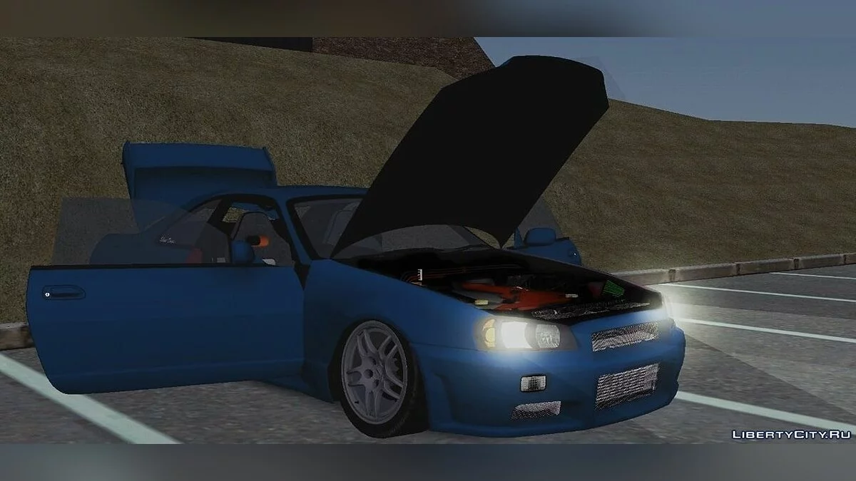 Nissan Skyline R33-4 / GTA San Andreas (iOS, Android)
