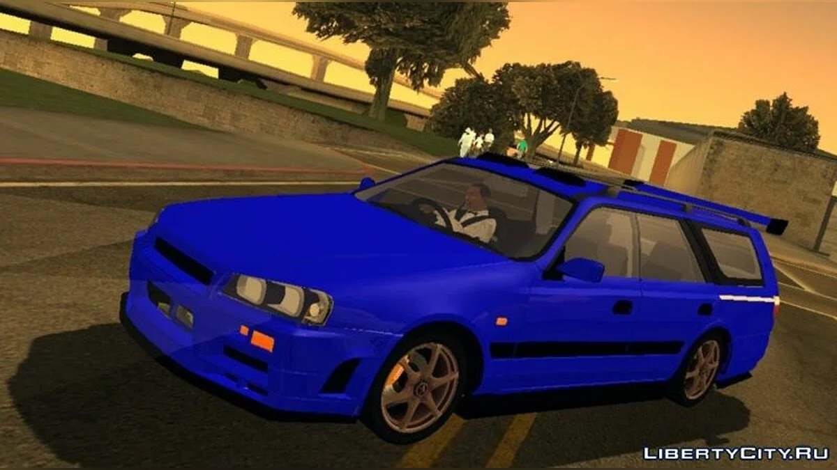 Nissan Stagea GTR R34 / GTA San Andreas (iOS, Android)