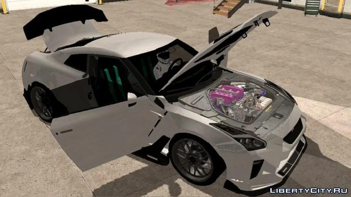 Kream Nissan GTR R35 / GTA San Andreas (iOS, Android)