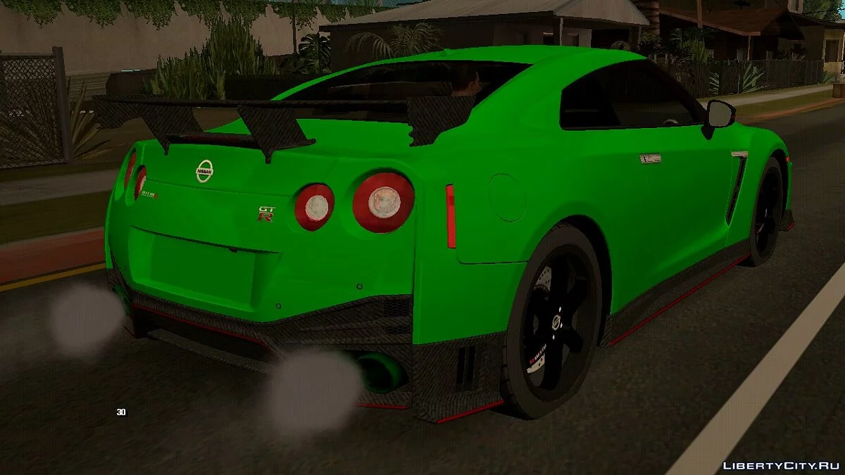 Nissan GT-R Nismo (R35) / GTA San Andreas (iOS, Android)