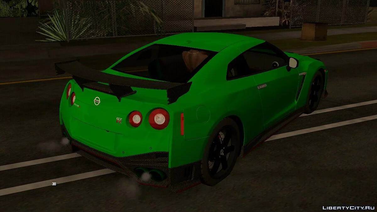 Nissan GT-R Nismo (R35) / GTA San Andreas (iOS, Android)