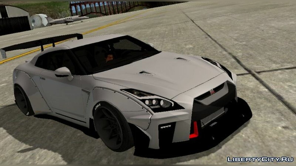 Скачать Aimgain GT Type-2 Nissan GTR R35 (SA lights) для GTA San Andreas  (iOS, Android)