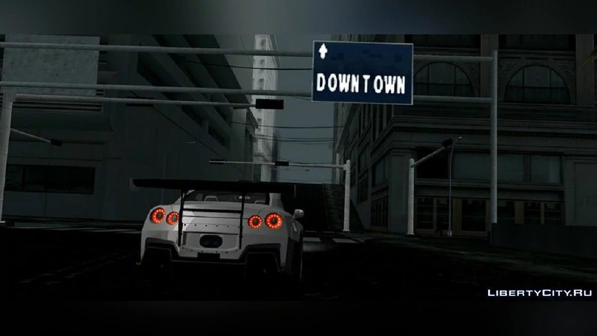Nissan GTR R35 Bensopra F6 2012 / GTA San Andreas (iOS, Android)