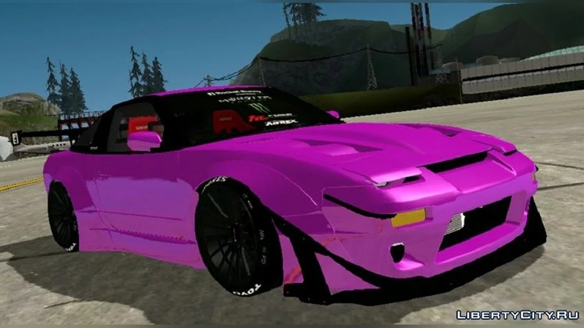 Rocket Bunny Nissan 180SX Type X / GTA San Andreas (iOS, Android)