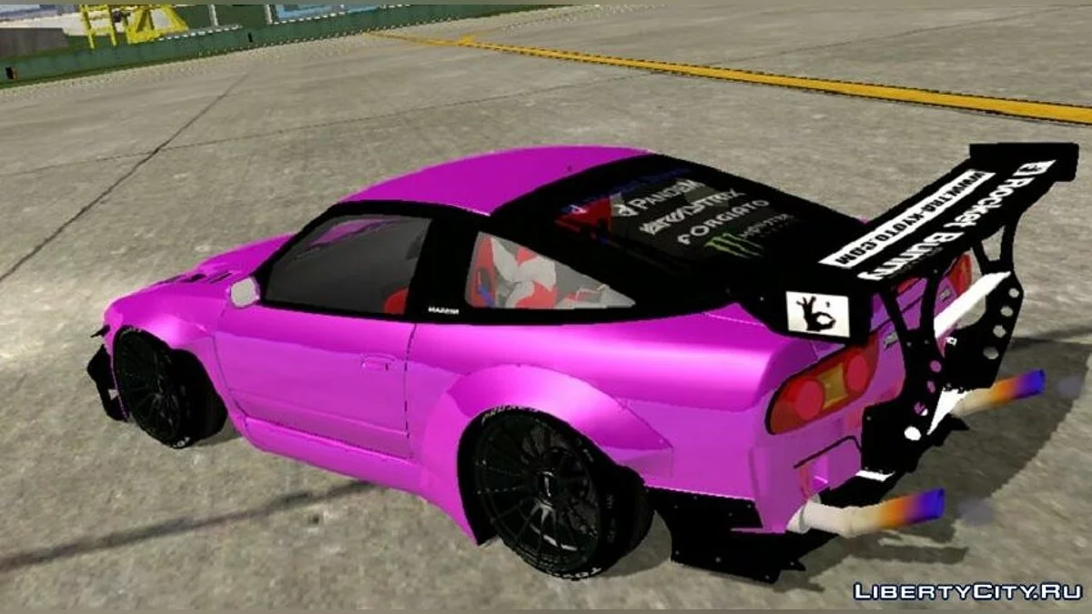 Rocket Bunny Nissan 180SX Type X / GTA San Andreas (iOS, Android)