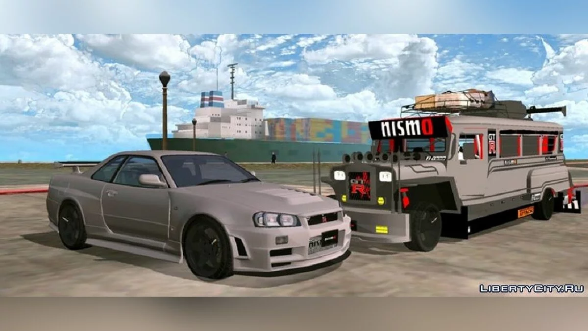 Nissan Skyline GTR R34 Nismo Z-Tune / GTA San Andreas (iOS, Android)