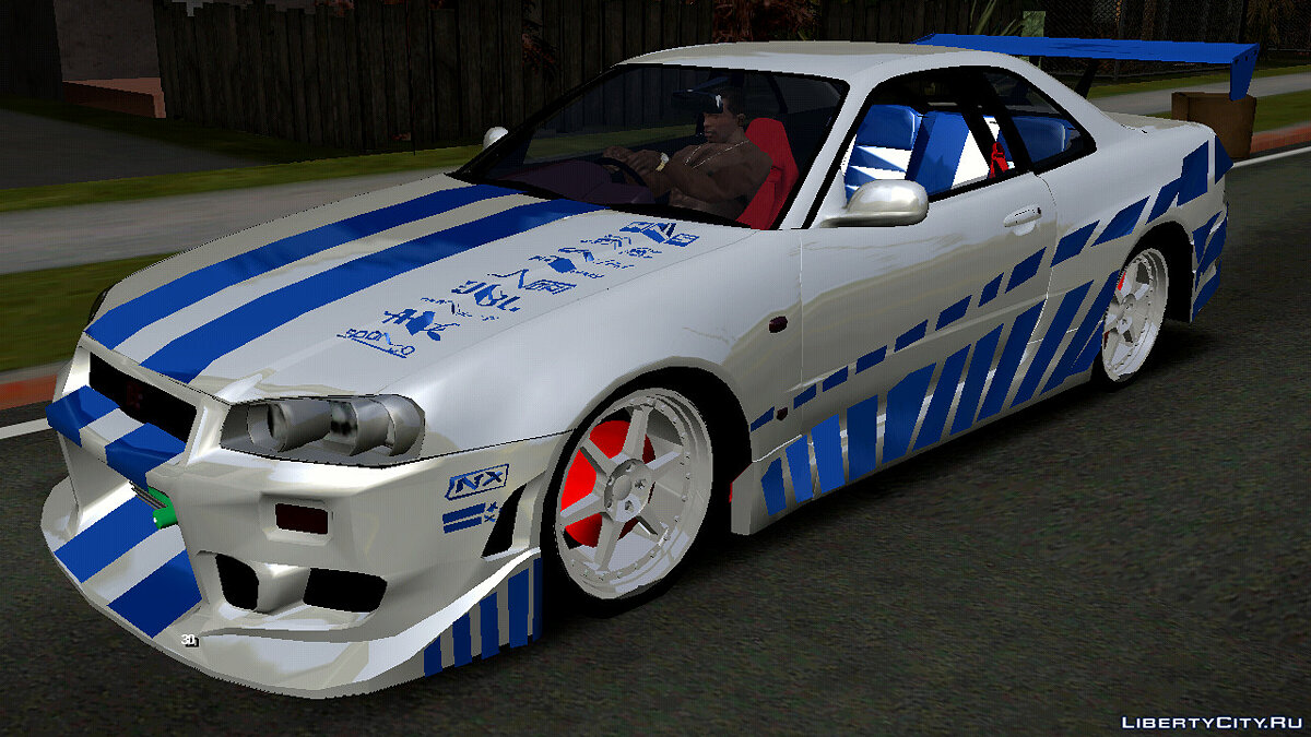 Nissan Skyline R34 (DFF only) for GTA San Andreas (iOS, Android) - Картинка #1