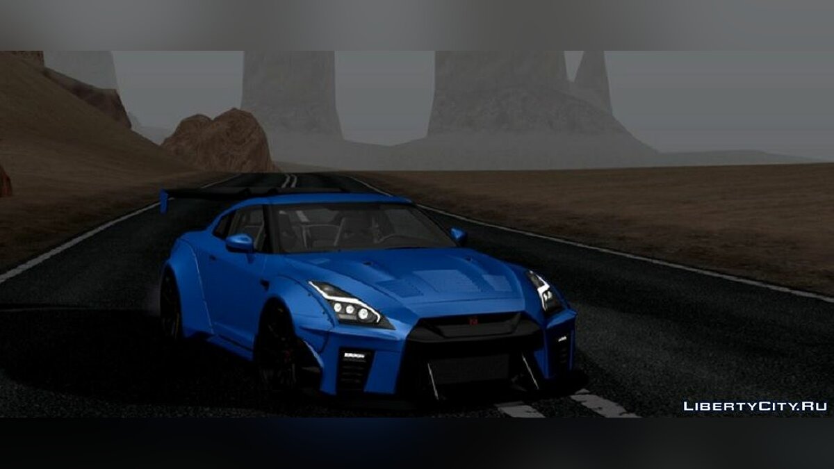 Скачать 2017 Nissan GTR R35 для GTA San Andreas (iOS, Android)