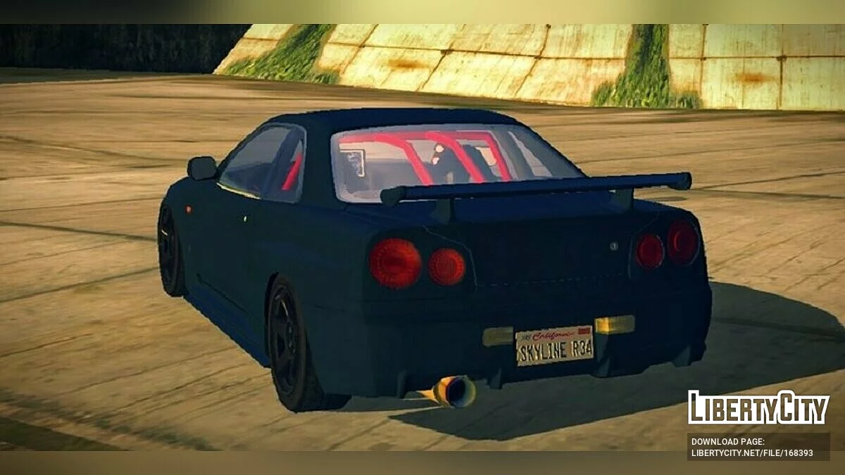 Nissan GTR R34 F4 / GTA San Andreas (iOS, Android)