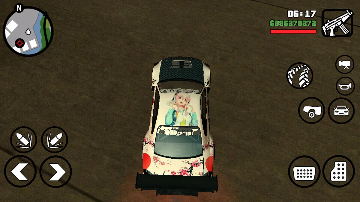 Nissan Silvia S15 Anime Livery / GTA San Andreas (iOS, Android)