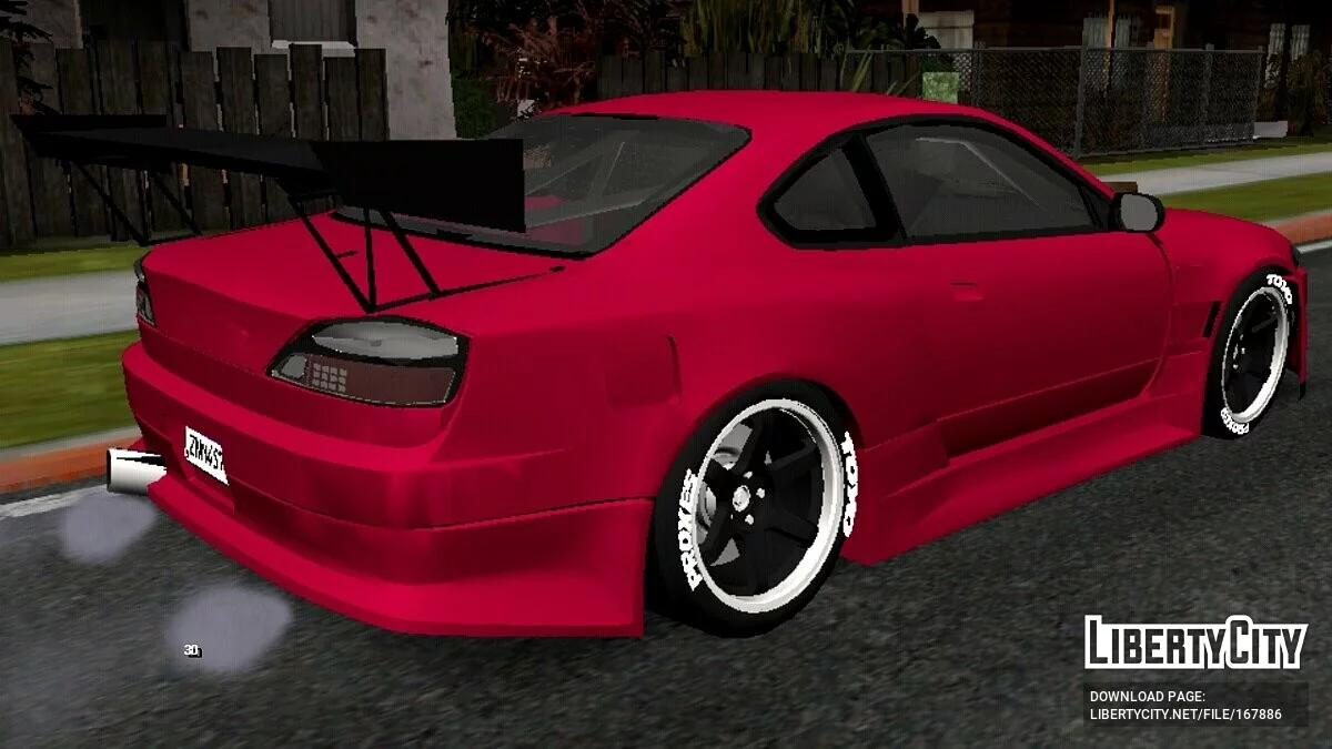 Nissan Silvia S15 (только DFF) / GTA San Andreas (iOS, Android)