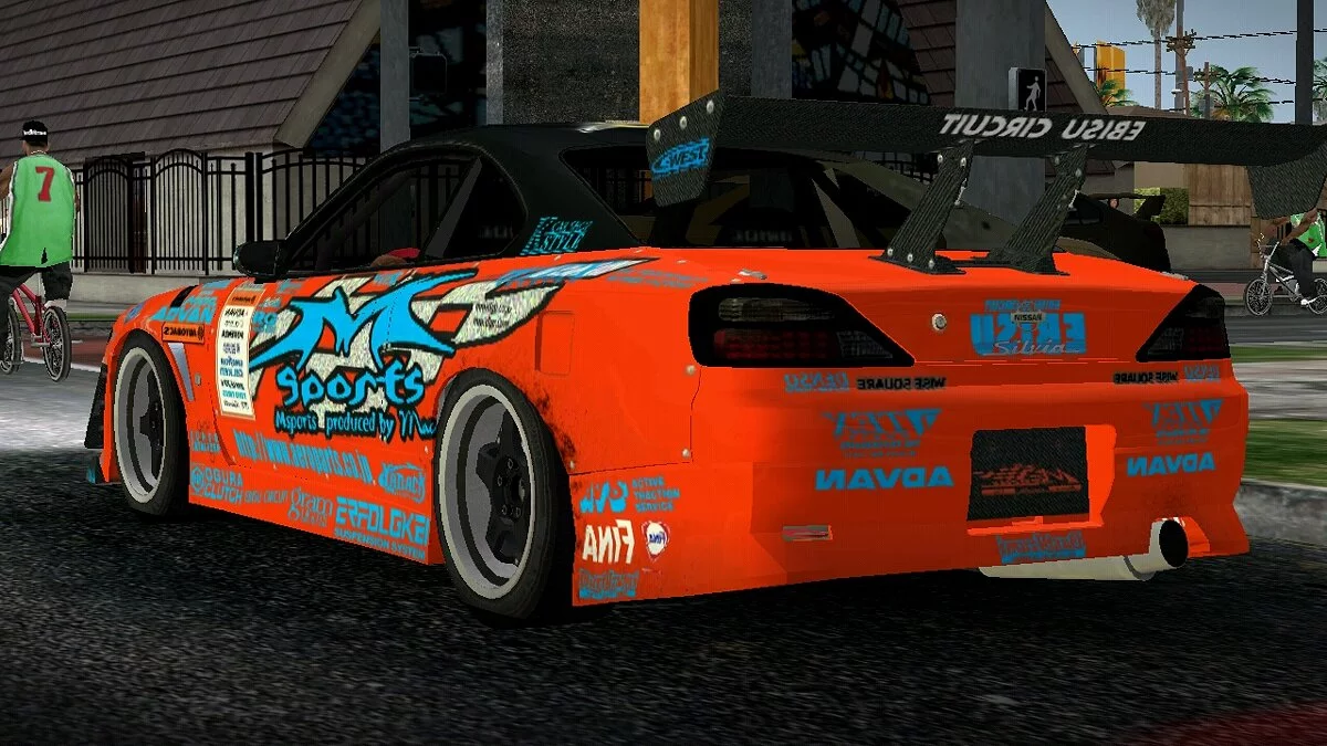 Nissan Silvia S15 / GTA San Andreas (iOS, Android)