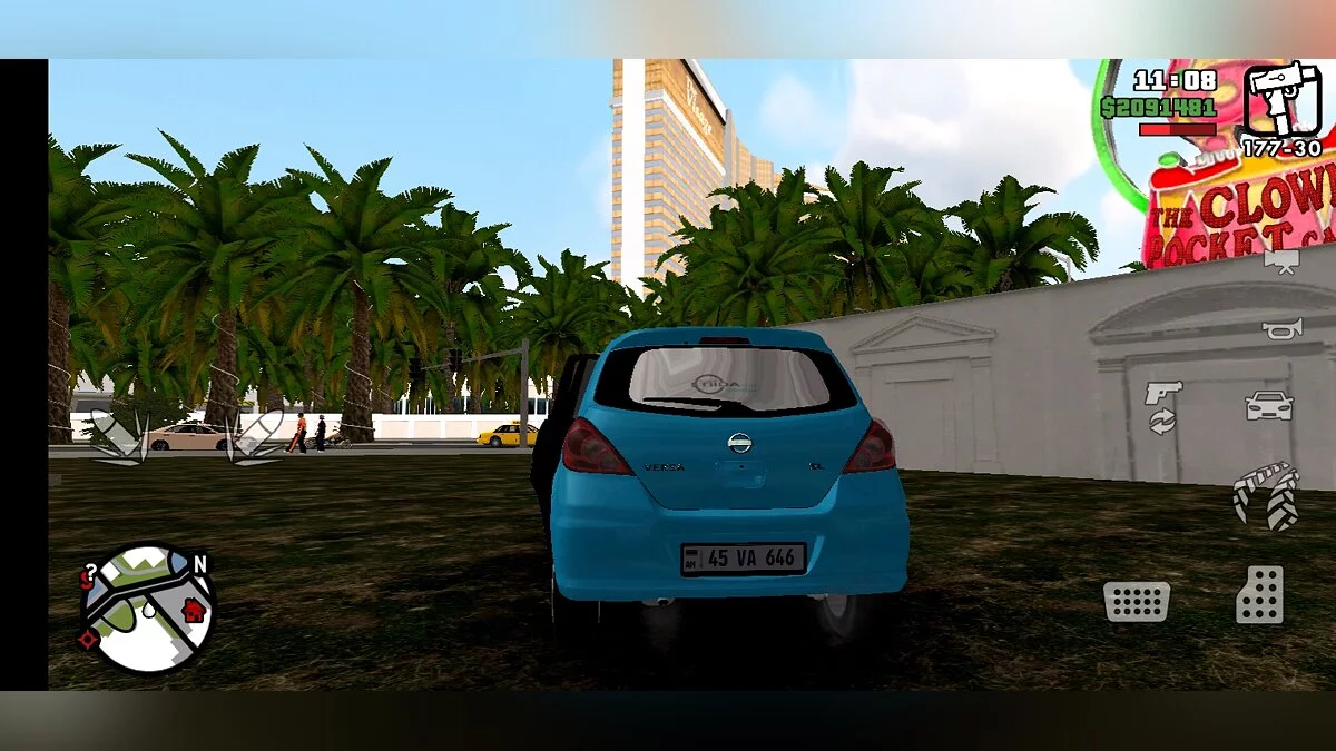 Nissan Tida / GTA San Andreas (iOS, Android)
