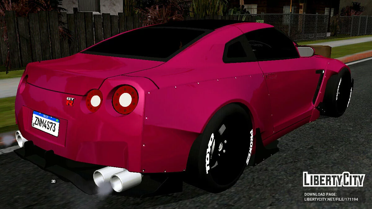 Nissan GT-R35 Rocket Bunny (только DFF) / GTA San Andreas (iOS, Android)