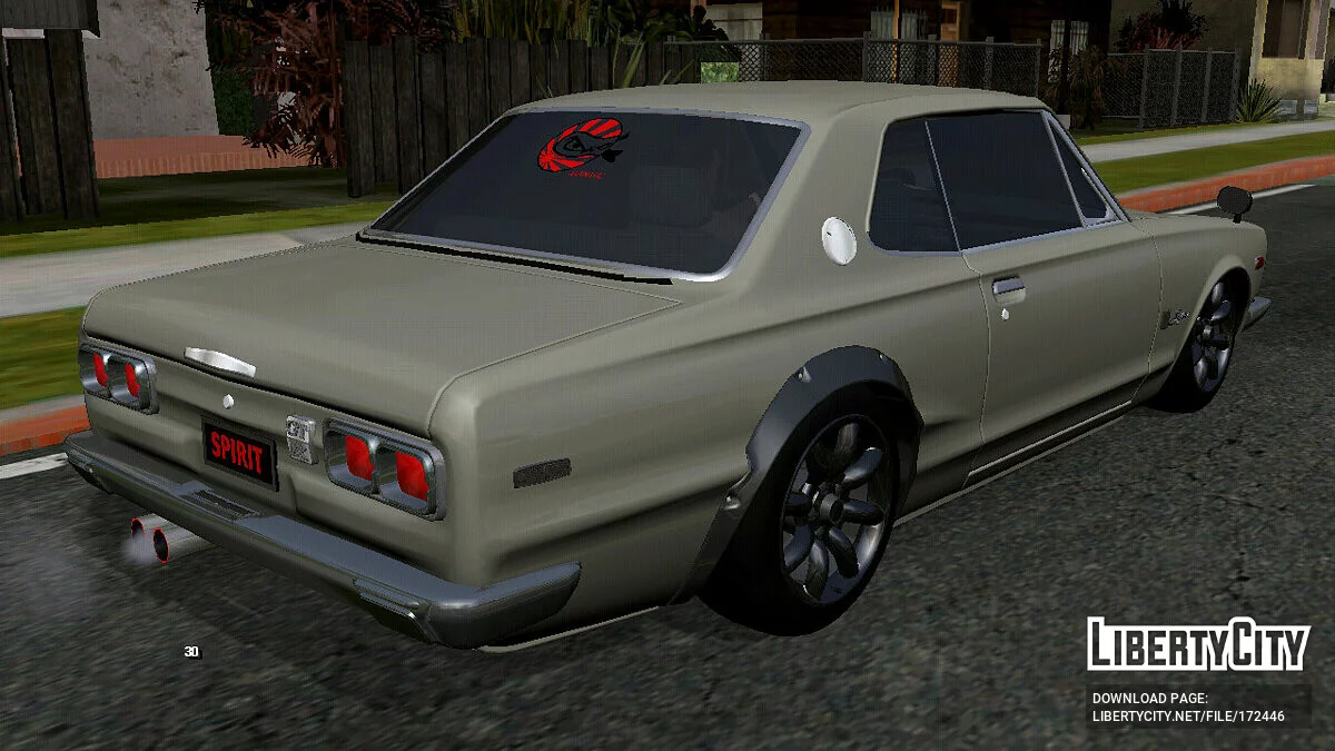 Nissan GT-R 2000 (только DFF) / GTA San Andreas (iOS, Android)