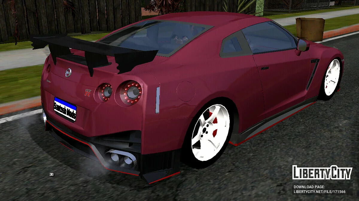 Nissan GT-R 35 Nismo (только DFF) / GTA San Andreas (iOS, Android)