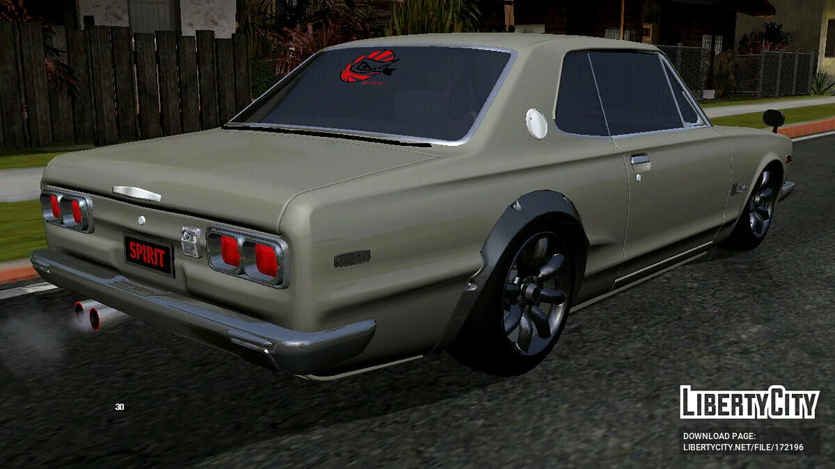 Nissan GT-R (только DFF) / GTA San Andreas (iOS, Android)