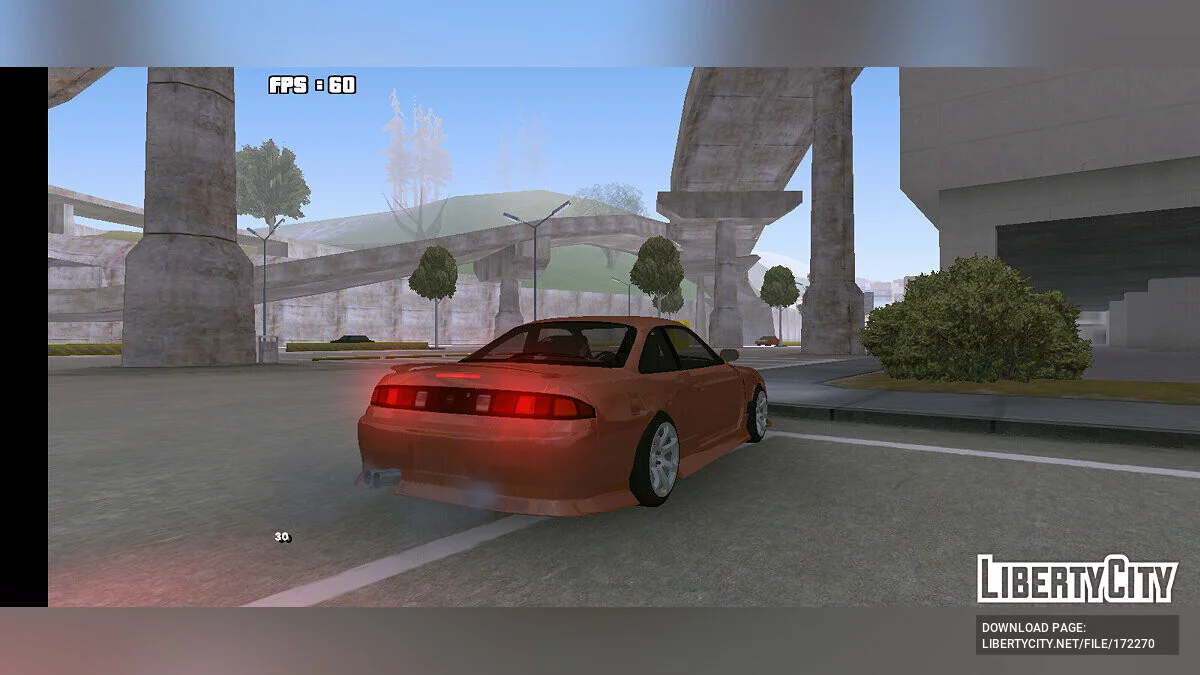 Nissan Silvia S14 Dmax / GTA San Andreas (iOS, Android)